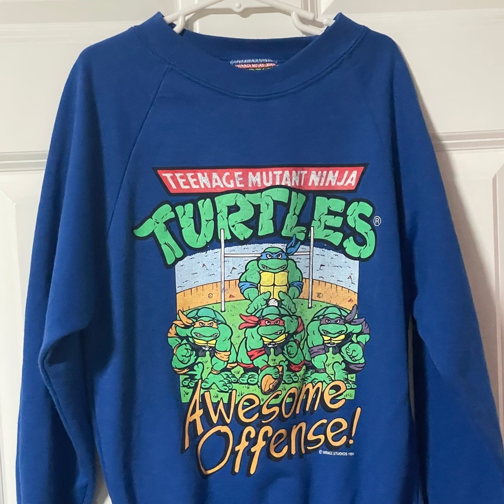 Vintage teenage mutant ninja turtles crewneck